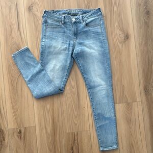 American Eagle Outfitters Blue Skinny Jeans
